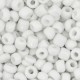 Glasperlen rocailles 6/0 (4mm) Cloud white